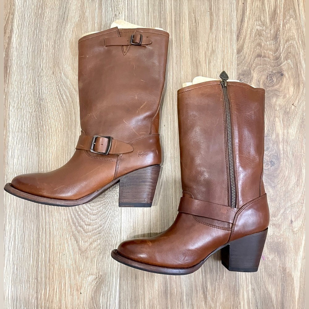 Mark Nason Yuma Prim Limited Edition Mid Calf Boots Size 8 EUC